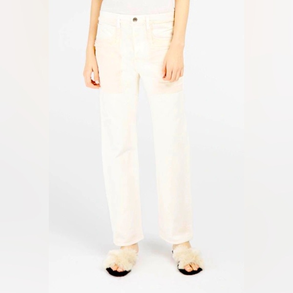 Helmut Lang Inside Out Oversized Boyfriend Jeans: